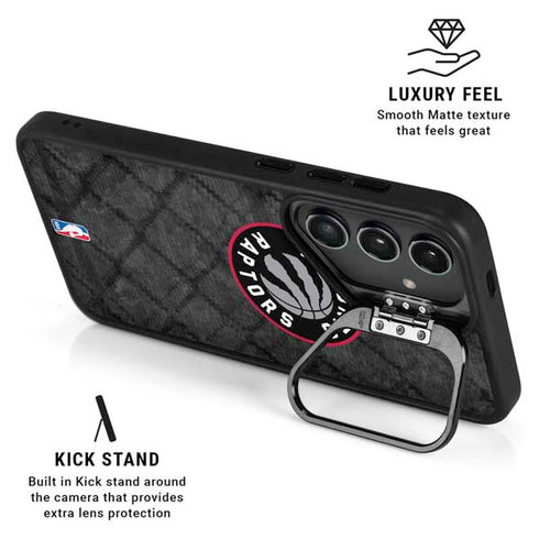 NBA Toronto Raptors Black Rust Galaxy S24 Plus Kickstand Case