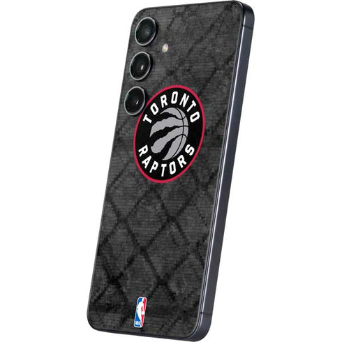 NBA Toronto Raptors Black Rust Galaxy S24 Skin