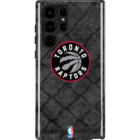 NBA Toronto Raptors Black Rust Galaxy S25 Ultra Impact Case