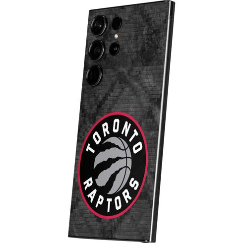 NBA Toronto Raptors Black Rust Galaxy S24 Ultra Skin