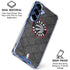 NBA Toronto Raptors Black Rust Galaxy S25 Clear Case
