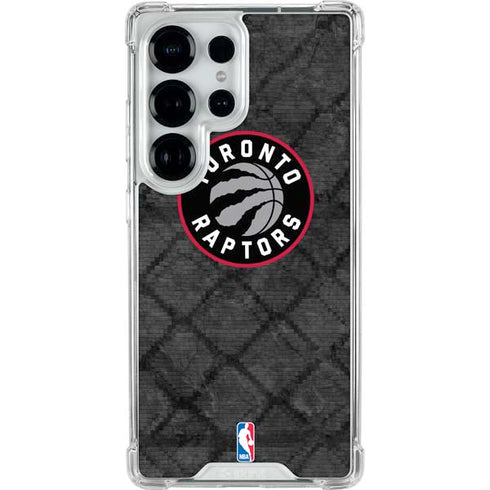 NBA Toronto Raptors Black Rust Galaxy S25 Ultra Clear Case