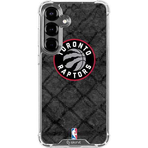NBA Toronto Raptors Black Rust Galaxy S26 Clear Case