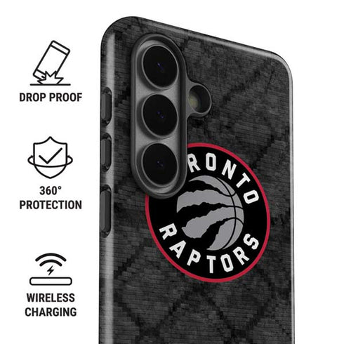 NBA Toronto Raptors Black Rust Galaxy S26 Impact Case