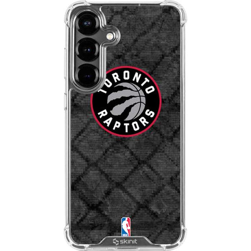 NBA Toronto Raptors Black Rust Galaxy S26 Plus Clear Case