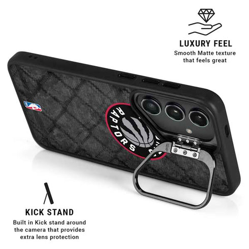 NBA Toronto Raptors Black Rust Galaxy S26 Plus Kickstand Case