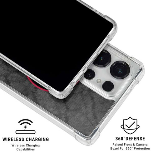 NBA Toronto Raptors Black Rust Galaxy S26 Ultra Clear Case