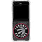 NBA Toronto Raptors Black Rust Galaxy Z Flip6 Clear Case