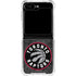 NBA Toronto Raptors Black Rust Galaxy Z Flip6 Clear Case