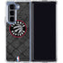 NBA Toronto Raptors Black Rust Galaxy Z Fold5 5G Clear Case