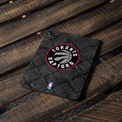 NBA Toronto Raptors Black Rust Apple iPad Pro Skin