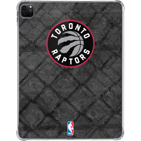 NBA Toronto Raptors Black Rust iPad Pro 11in (2024) Clear Case
