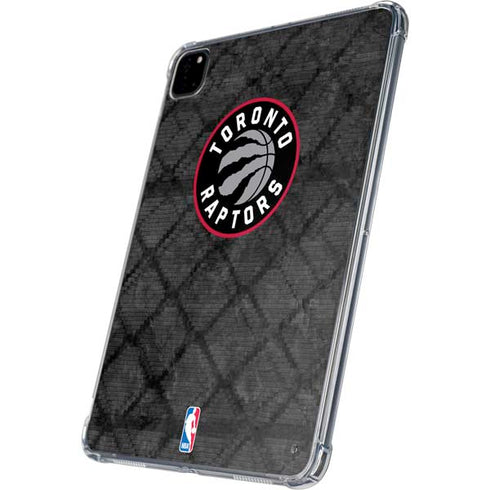 NBA Toronto Raptors Black Rust iPad Pro 11in (2024) Clear Case