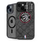 NBA Toronto Raptors Black Rust iPhone 14 Kickstand Case
