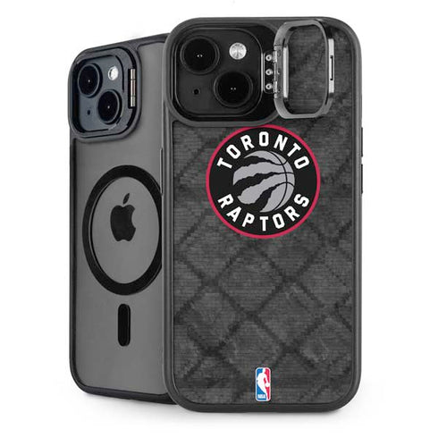 NBA Toronto Raptors Black Rust iPhone 14 Plus Kickstand Case
