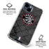NBA Toronto Raptors Black Rust iPhone 15 Clear Case