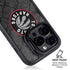 NBA Toronto Raptors Black Rust iPhone 15 Pro Kickstand Case