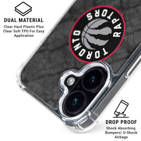 NBA Toronto Raptors Black Rust iPhone 16 Plus MagSafe Case