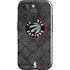 NBA Toronto Raptors Black Rust iPhone 16 Pro Impact Case