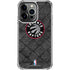 NBA Toronto Raptors Black Rust iPhone 16 Pro Max Clear Case