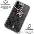 NBA Toronto Raptors Black Rust iPhone 16 Pro Max Clear Case