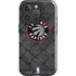 NBA Toronto Raptors Black Rust iPhone 16 Pro Max Impact Case