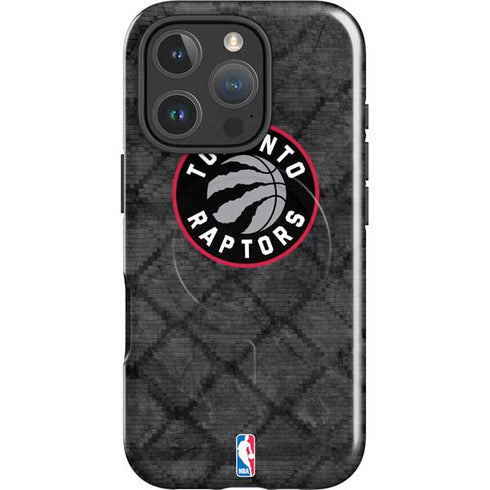 NBA Toronto Raptors Black Rust iPhone 16 Pro Max Magsafe Impact Case