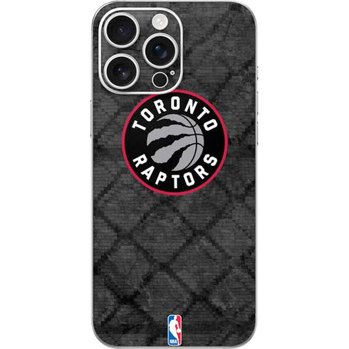 NBA Toronto Raptors Black Rust iPhone 16 Pro Max Skin
