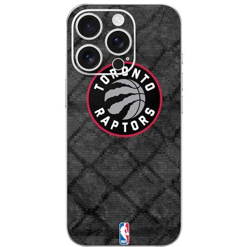 NBA Toronto Raptors Black Rust iPhone 16 Pro Skin