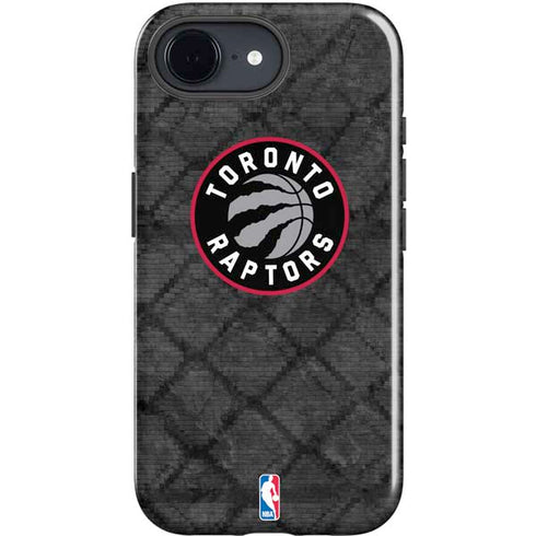 NBA Toronto Raptors Black Rust iPhone 16e Impact Case
