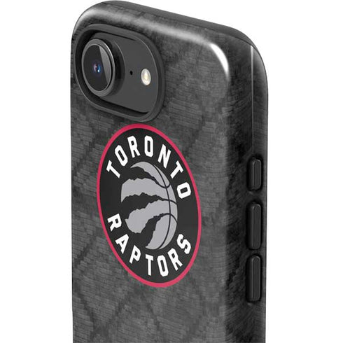 NBA Toronto Raptors Black Rust iPhone 16e Impact Case
