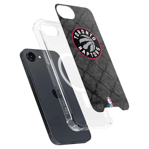 NBA Toronto Raptors Black Rust iPhone 16e MagSafe Case