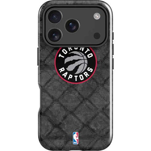 NBA Toronto Raptors Black Rust iPhone 18 Pro Impact Case