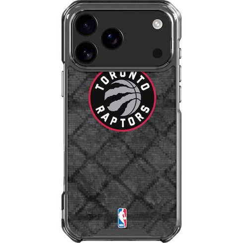 NBA Toronto Raptors Black Rust iPhone 18 Pro Max Clear Case