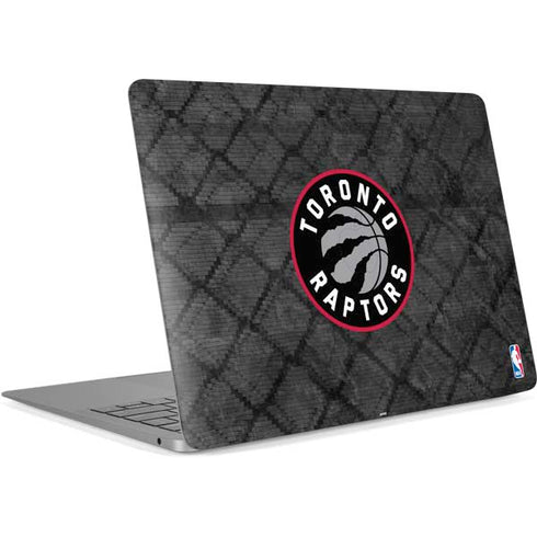 NBA Toronto Raptors Black Rust Apple MacBook Air Skin