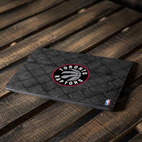 NBA Toronto Raptors Black Rust Apple MacBook Air Skin