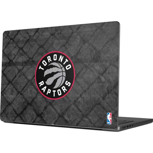 NBA Toronto Raptors Black Rust Apple MacBook Pro 14-inch Skin