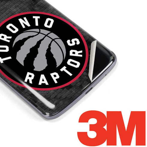 NBA Toronto Raptors Black Rust Moto E5 Plus Skin