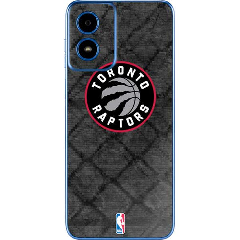 NBA Toronto Raptors Black Rust Moto G Play 4G (2024) Skin