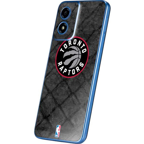 NBA Toronto Raptors Black Rust Moto G Play 4G (2024) Skin