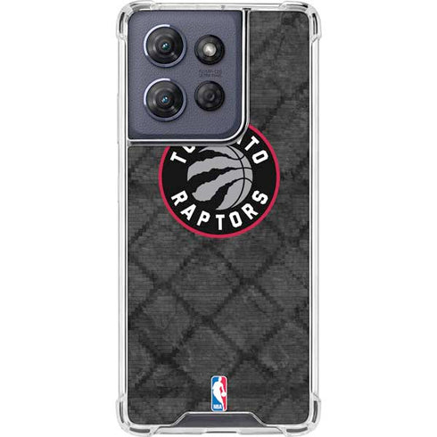 NBA Toronto Raptors Black Rust Moto G Play 5G (2025) Clear Case