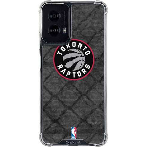 NBA Toronto Raptors Black Rust Moto G Power 5G (2024) Clear Case