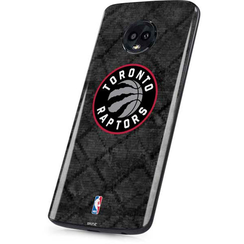 NBA Toronto Raptors Black Rust Moto G6 Skin