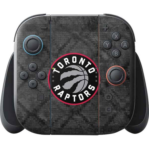 NBA Toronto Raptors Black Rust Nintendo Switch 2 (2025) with Joy-Con Skin