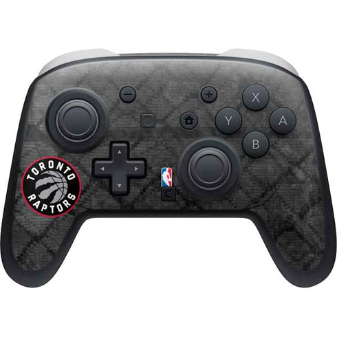 NBA Toronto Raptors Black Rust Nintendo Switch 2 (2025) Pro Controller Skin