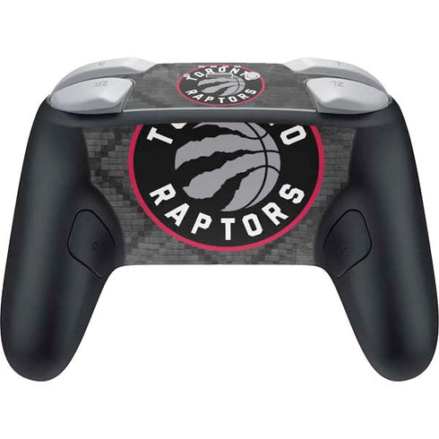 NBA Toronto Raptors Black Rust Nintendo Switch 2 (2025) Pro Controller Skin