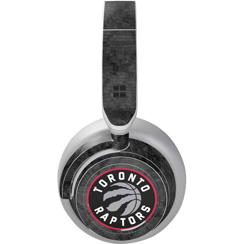 NBA Toronto Raptors Black Rust Surface Headphones Skin