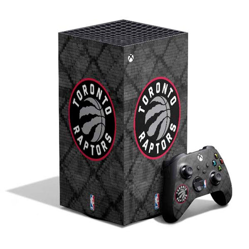 NBA Toronto Raptors Black Rust XBox Series X Digital Edition Bundle Skin
