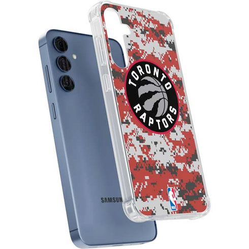 NBA Toronto Raptors Digi Galaxy A55 5G Clear Case