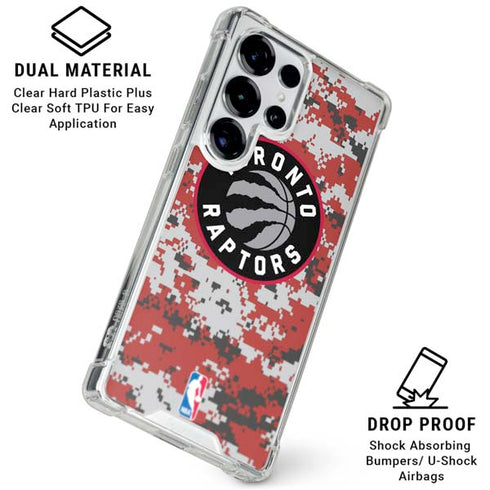 NBA Toronto Raptors Digi Galaxy S26 Ultra Clear Case